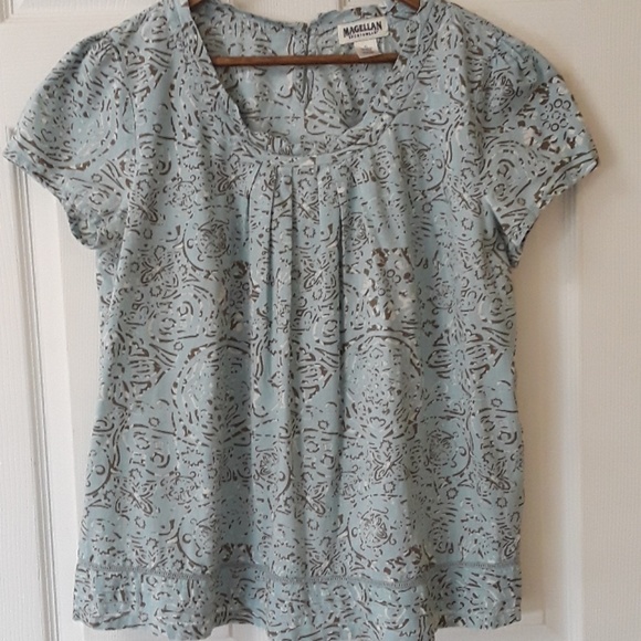 Magellan Outdoors Tops - Sz XL 100% Cotton cap sleeves Magellan Sports top